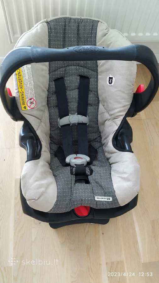 Graco Kūdikių automobilinė kėdutė su rėmu. - nuotraukos Nr. 3