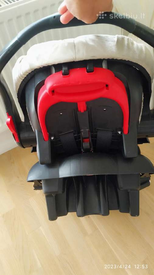 Graco Kūdikių automobilinė kėdutė su rėmu. - nuotraukos Nr. 4