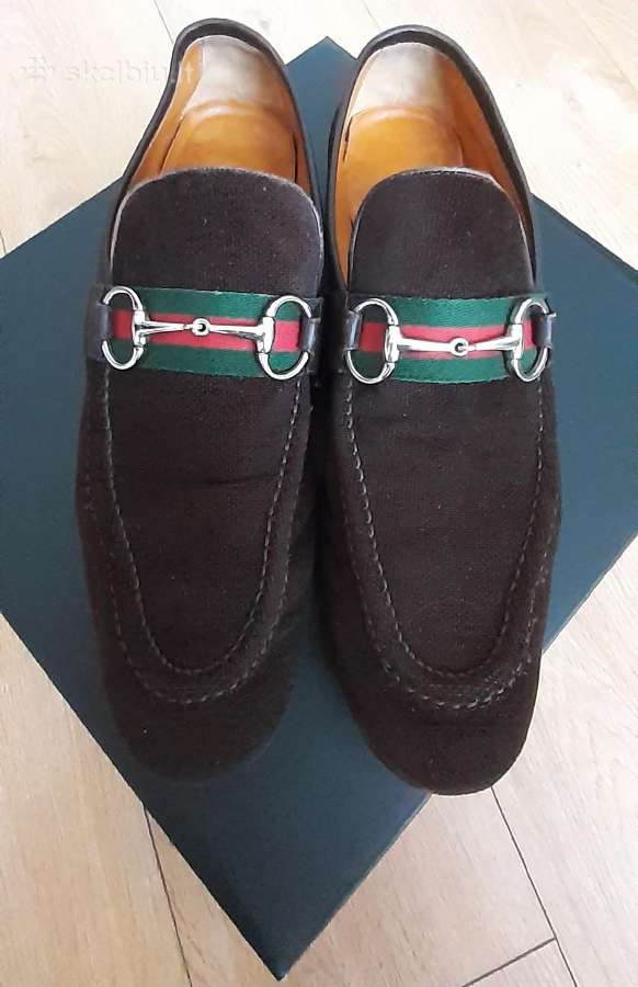 Gucci mokasinai vyriški Dydis 45 - nuotraukos Nr. 2