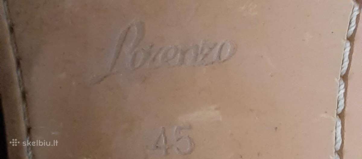 Lorenzo mokasinai tikra oda Dydis 45 - nuotraukos Nr. 4