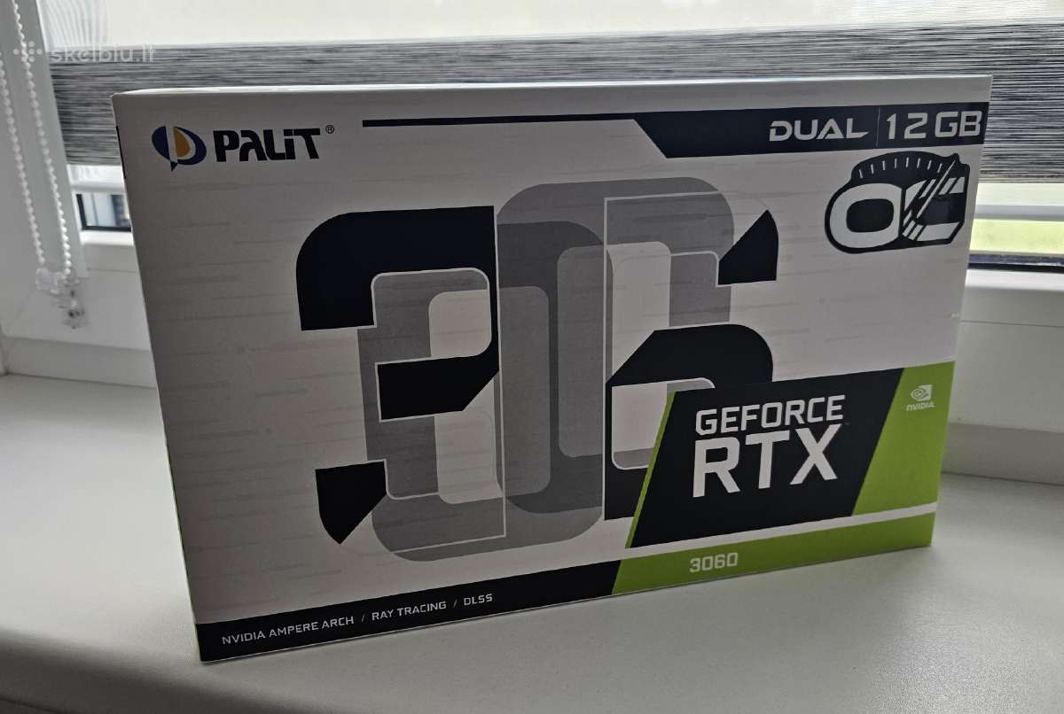 Rtx 3060 Palit Dual 12gb Oc Dlss - Skelbiu.lt