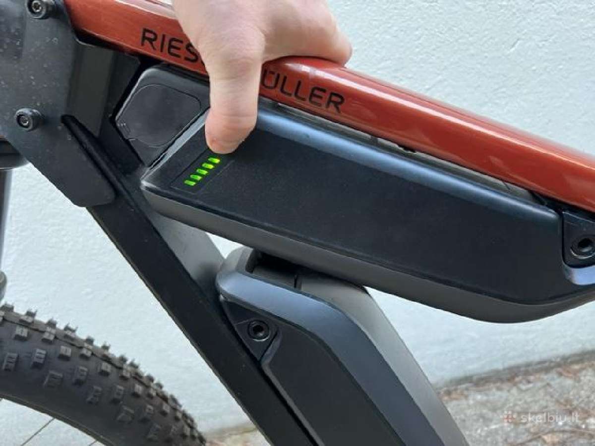 Riese&muller Delite kalnų dviratis su 2 baterijom - nuotraukos Nr. 6