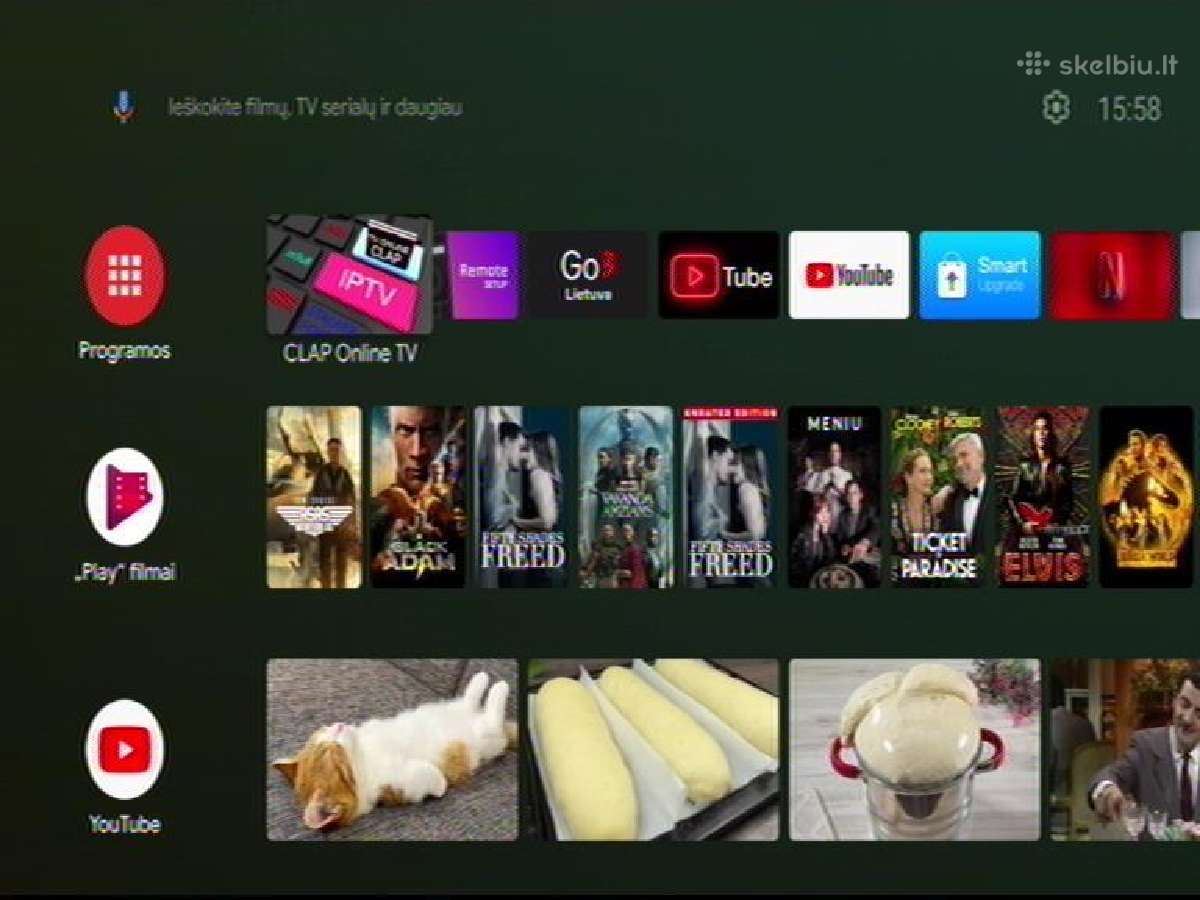 Smart TV Box Android Išmanūs Iptv priedėliai - nuotraukos Nr. 6