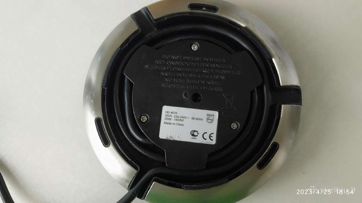 Philips HD 4670 virdulio pagrindas - nuotraukos Nr. 3