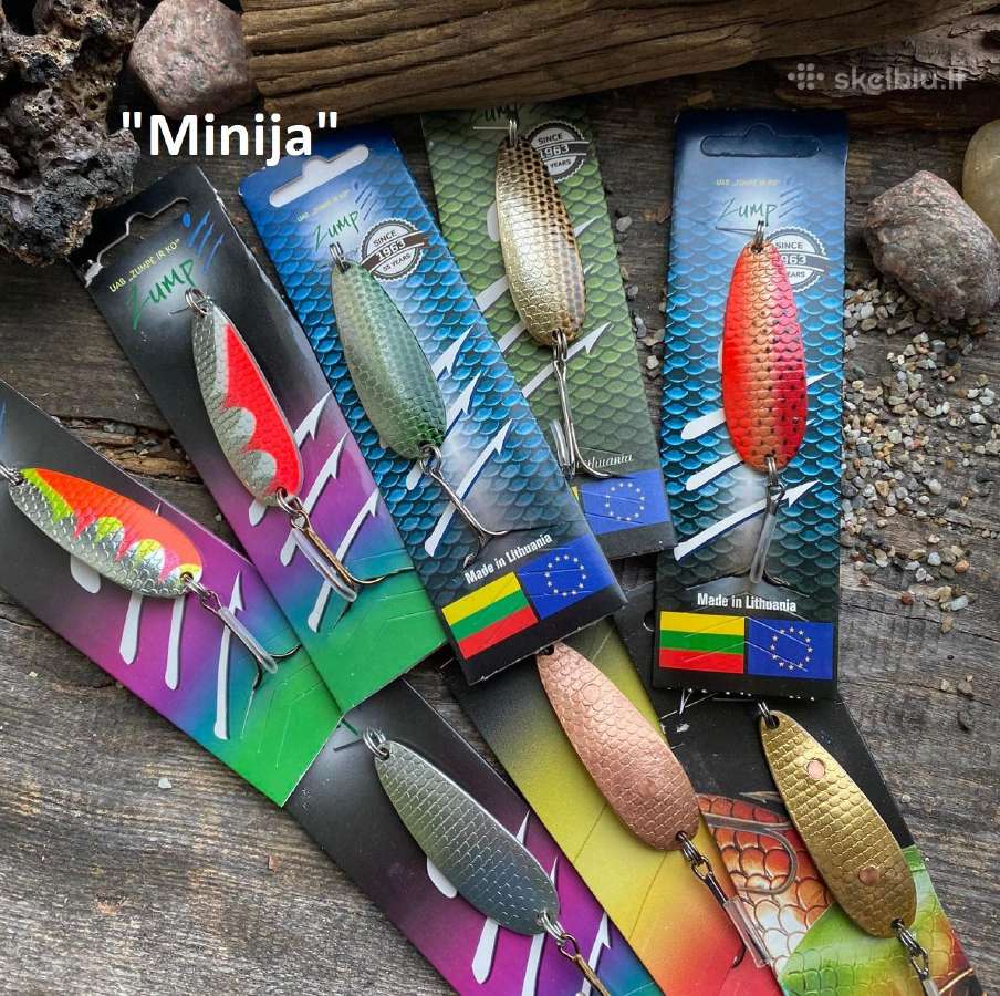 Blizgė salačiams ir upinėms lydekoms Minija Zumpįs - nuotraukos Nr. 4