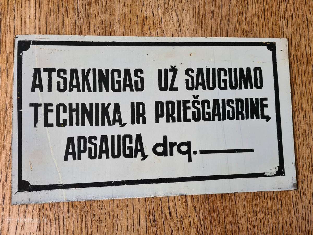 Vintažinė lentelė
