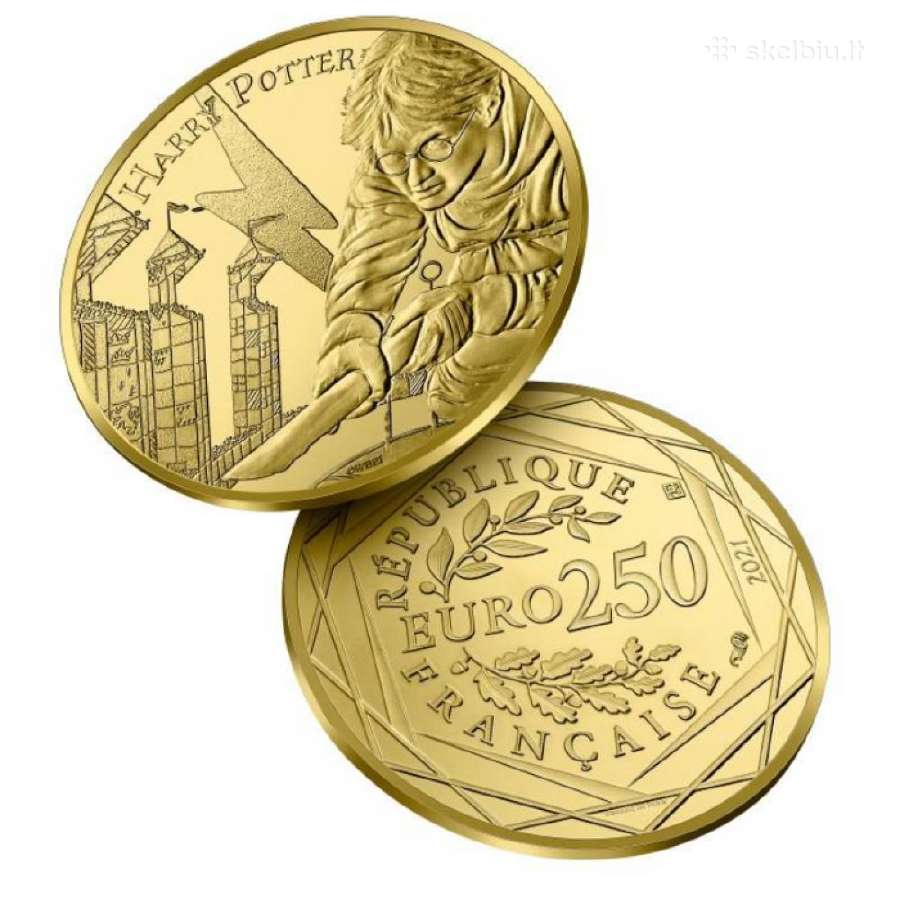250 eurų auksinė moneta, Harry Potter 2/2 - nuotraukos Nr. 3