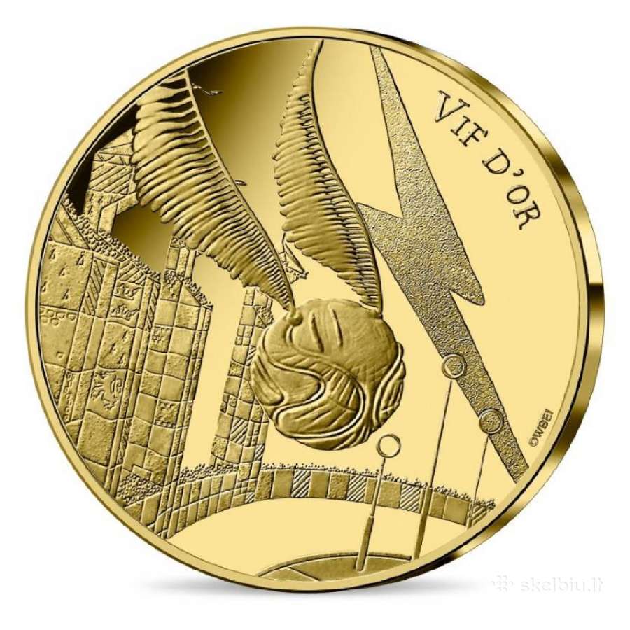250 eurų auksinė moneta, Harry Potter 2/2