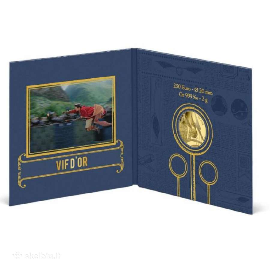 250 eurų auksinė moneta, Harry Potter 2/2 - nuotraukos Nr. 4