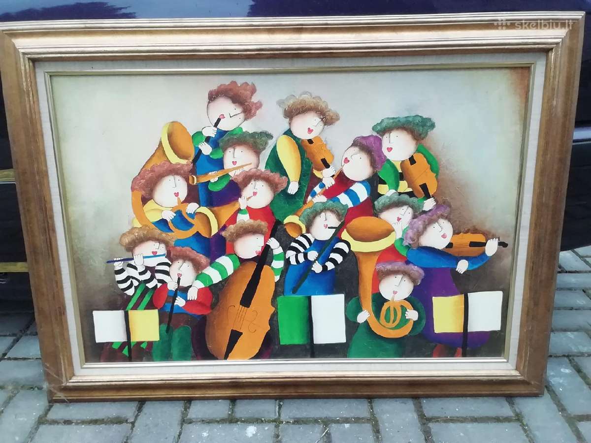 Tapytas paveikslas 110 x 80