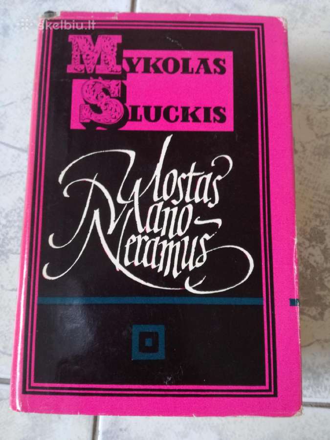 Mykolas Sluckis -knygos - nuotraukos Nr. 2
