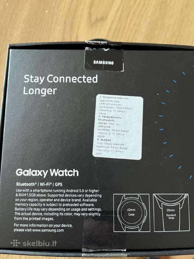 Samsung Galaxy Watch 42mm - nuotraukos Nr. 4