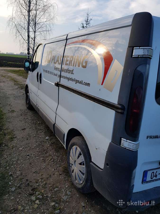 Nissan Primastar 1.9 74kw.dalimis - nuotraukos Nr. 7
