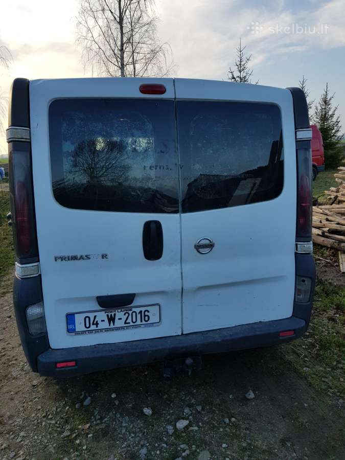 Nissan Primastar 1.9 74kw.dalimis - nuotraukos Nr. 2