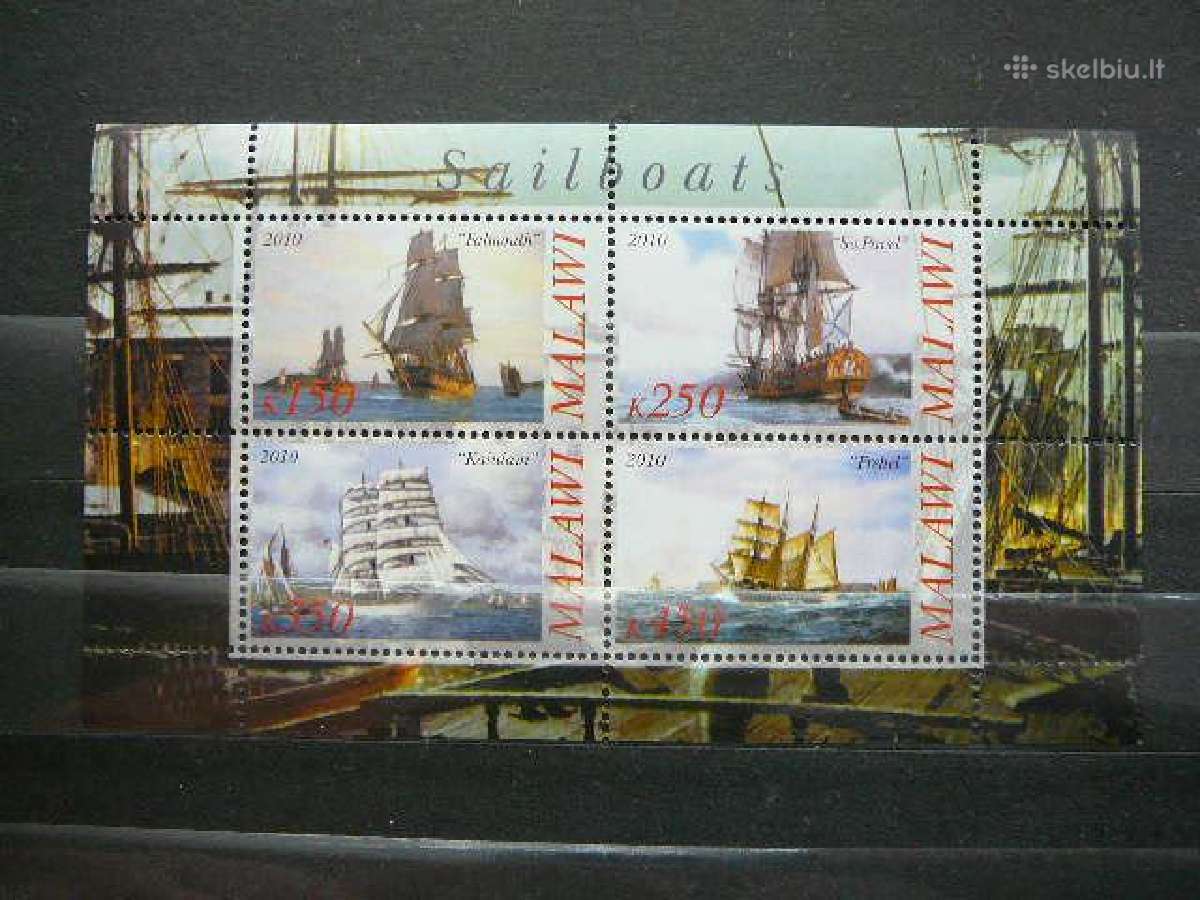 Burlaiviai Laivai Malavis 2010 svarus g173a