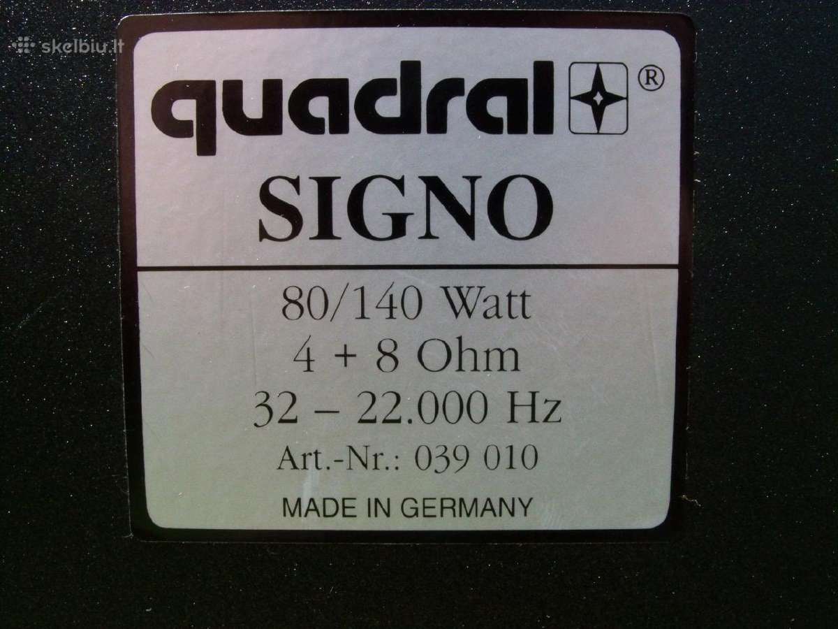 Aiwa sx-15y. Quadral,status, quanta 105s,signo. - nuotraukos Nr. 28