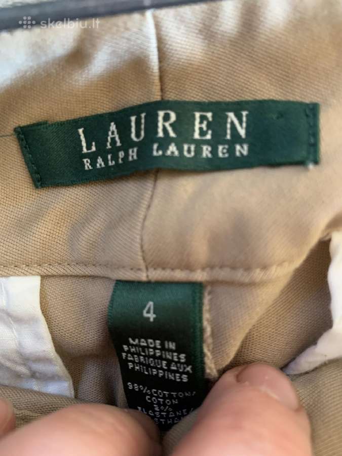 Smėlinės spalvoslauren Ralph Lauren kelnės - nuotraukos Nr. 7