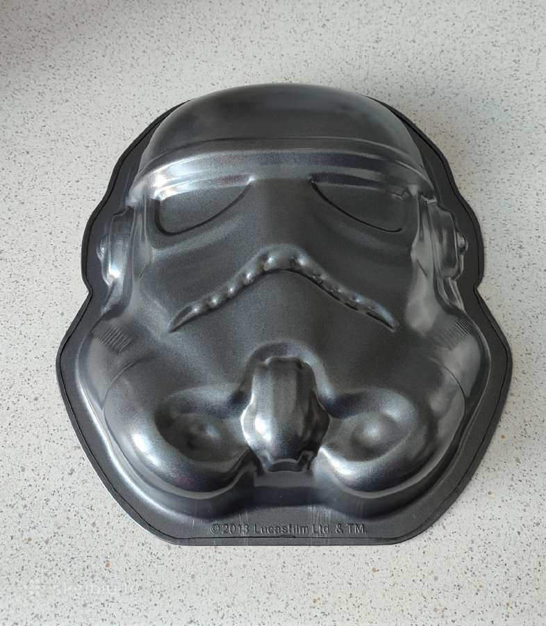 Star Wars Stormtrooper kepimo forma tortui pyragui - nuotraukos Nr. 3