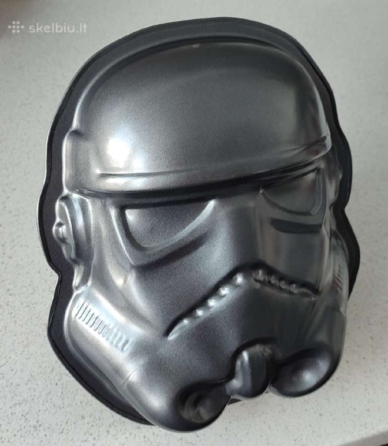Star Wars Stormtrooper kepimo forma tortui pyragui - nuotraukos Nr. 2