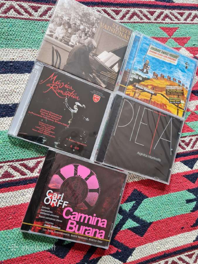 Lietuviški 5 nauji klasikos CD
