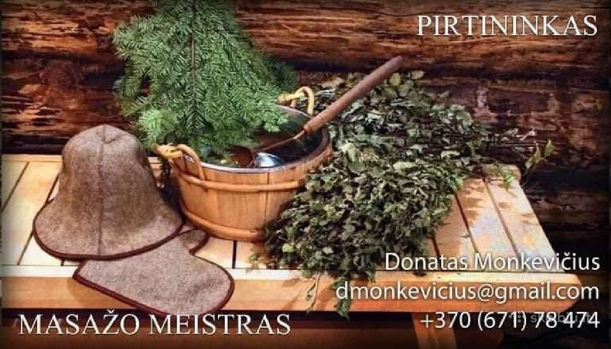 Pirtininko paslaugas. - nuotraukos Nr. 7