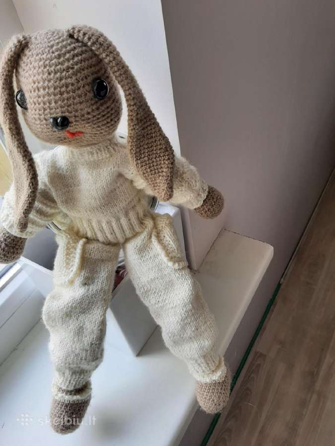 Megzti ir siūti žaislai ( pliušo, baby vool siūlai - nuotraukos Nr. 11
