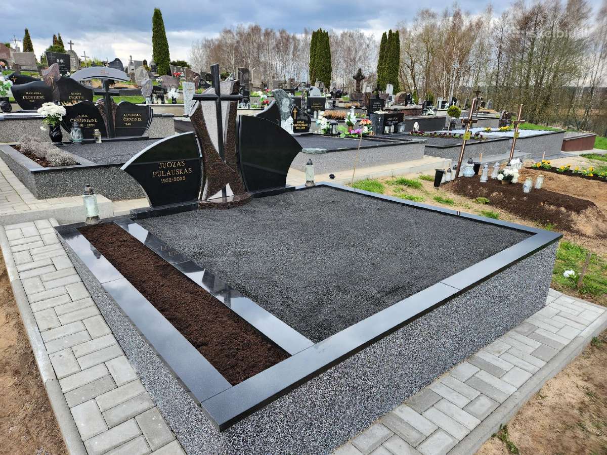Kapaviečių įrengimas, plokštės, paminklai. - nuotraukos Nr. 4