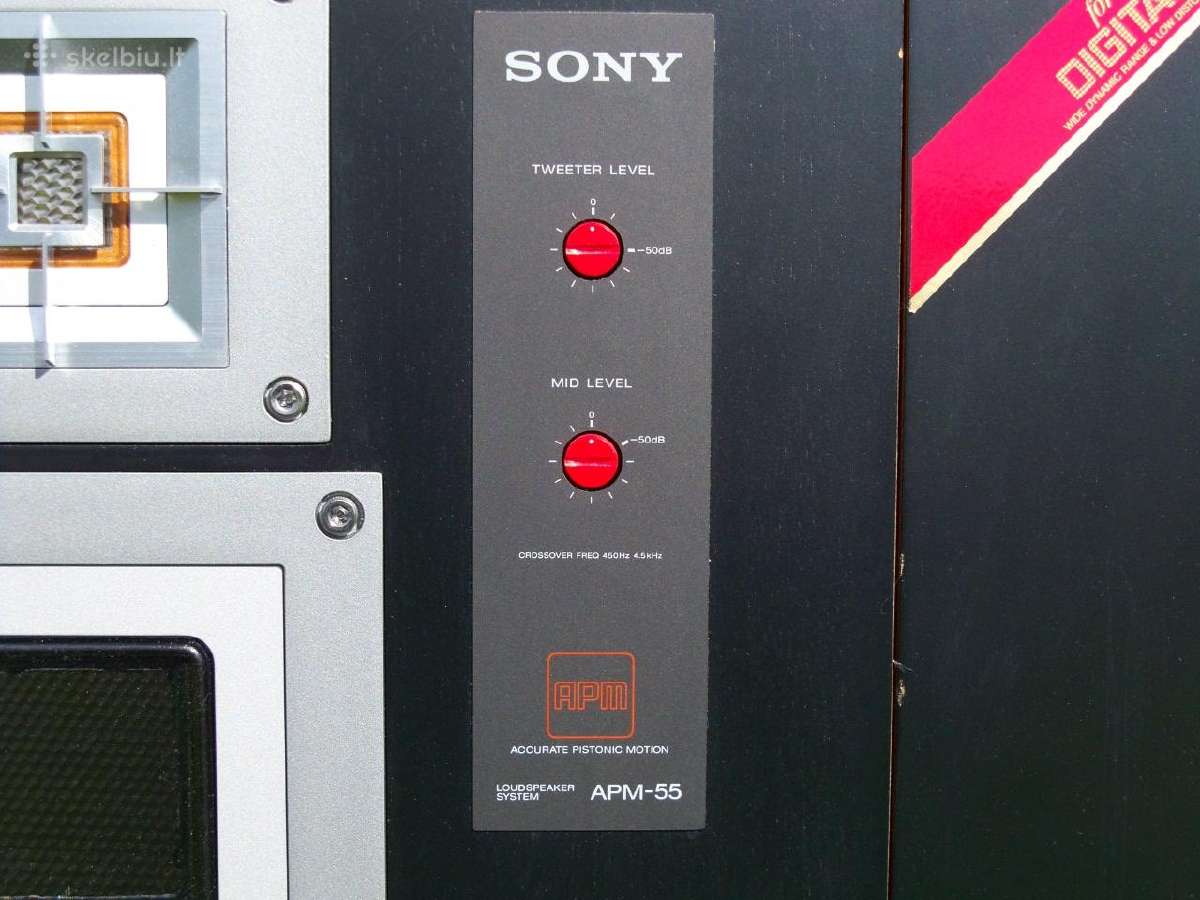 Sony Apm-55w, Apm-158, Apm-007av. Phonar mikro2 - nuotraukos Nr. 8