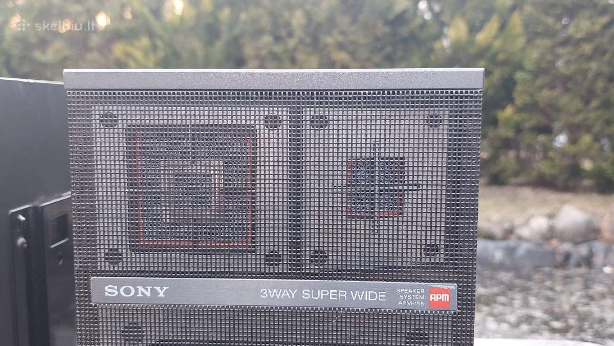 Sony Apm-55w, Apm-158, Apm-007av. Phonar mikro2 - nuotraukos Nr. 17