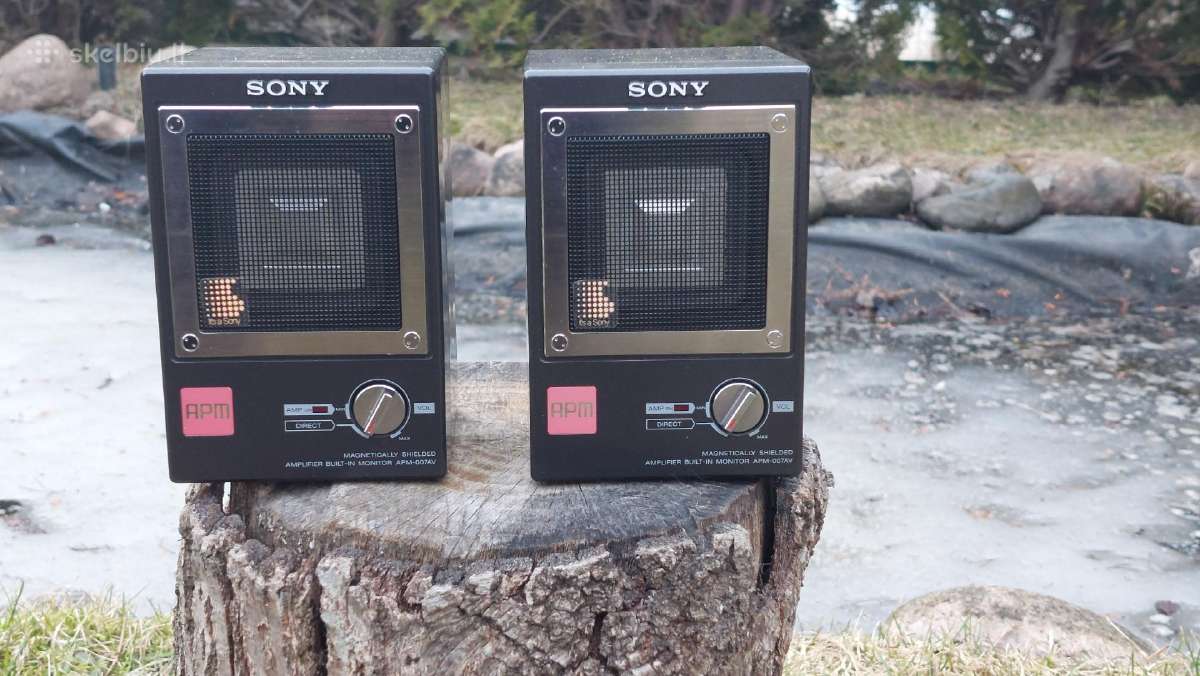 Sony Apm-55w, Apm-158, Apm-007av. Phonar mikro2 - nuotraukos Nr. 21