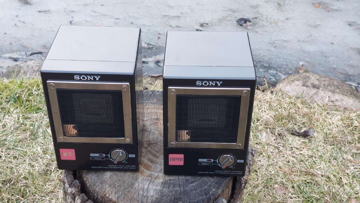 Sony Apm-55w, Apm-158, Apm-007av. Phonar mikro2 - nuotraukos Nr. 24