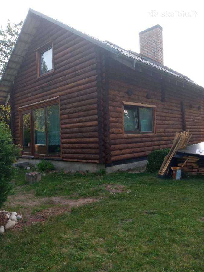 Medinių namų ir fasadų dažymas - nuotraukos Nr. 26