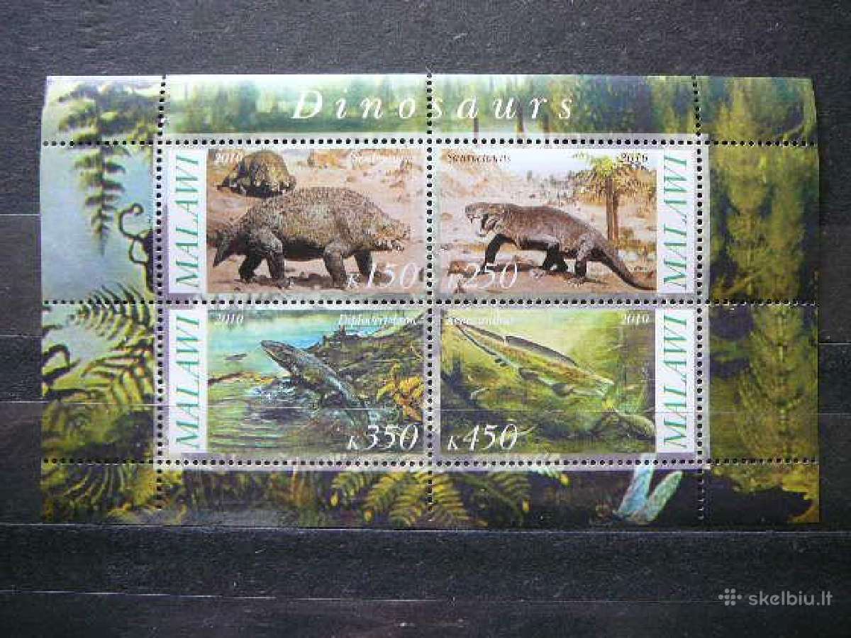 Dinozaurai Malavis 2010 svarus g187a
