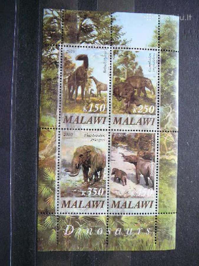 Dinozaurai Malavis 2010 svarus g191a