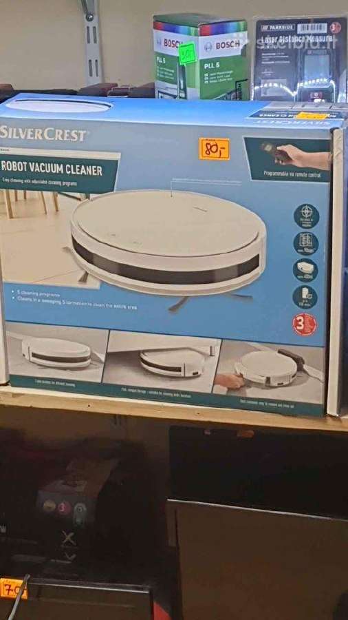Robotas siurblys naujas nenaudotas