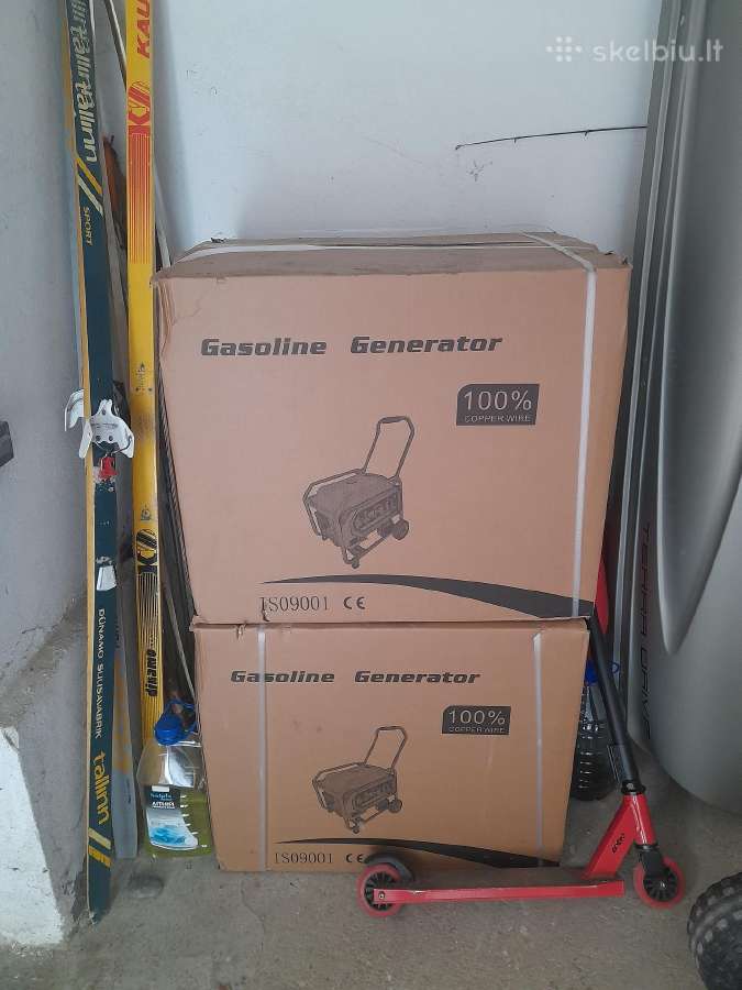 Benzininis generatorius Suptech 6500te-II - nuotraukos Nr. 2