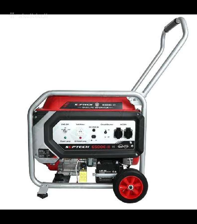 Benzininis generatorius Suptech 6500te-II