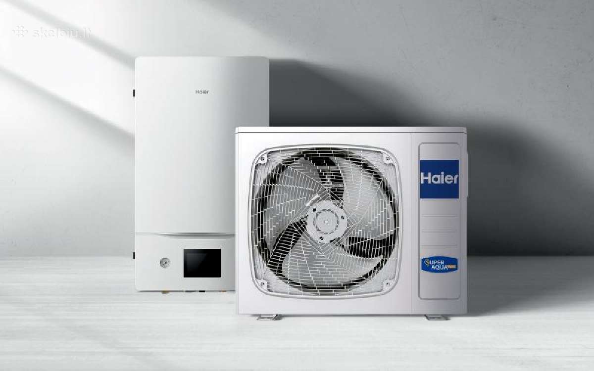 Haier Super Aqua šilumos siurblys oras-vanduo - nuotraukos Nr. 2