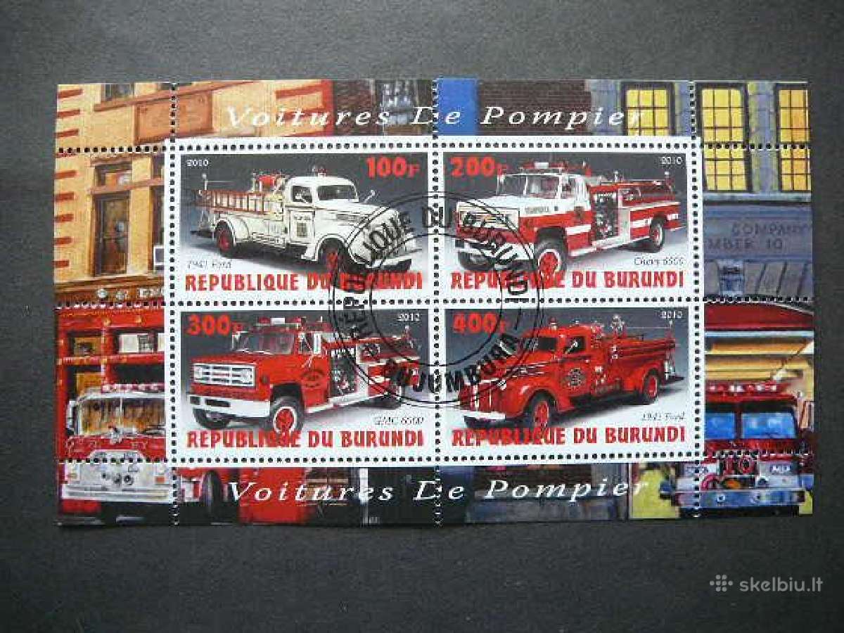 Automobiliai Gaisrines Burundis 2010 antsp. g198