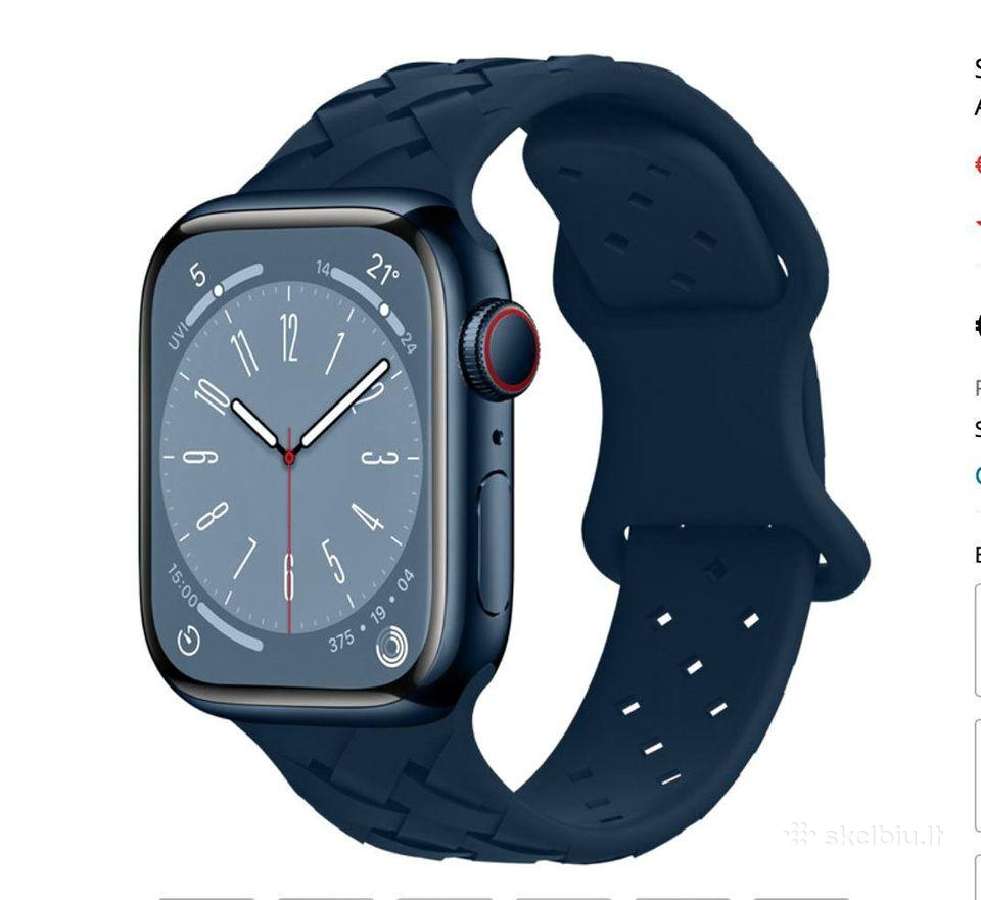 Ką rinktis kad būti nevaržomam? apple watch 8, 10 - nuotraukos Nr. 30