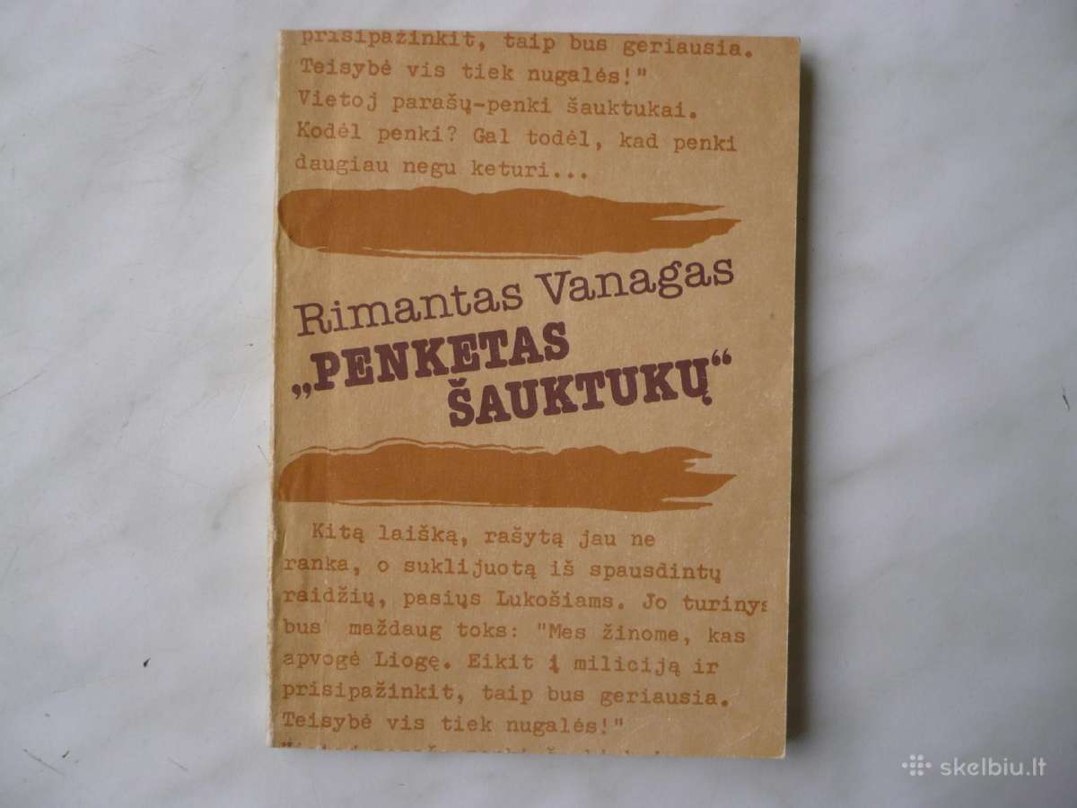 R. Vanagas - Penketas šauktukų