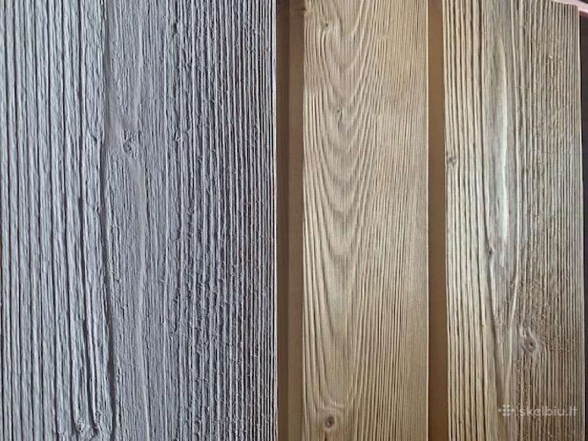 Dailylentės struktūruotos, šiauštos, termo.