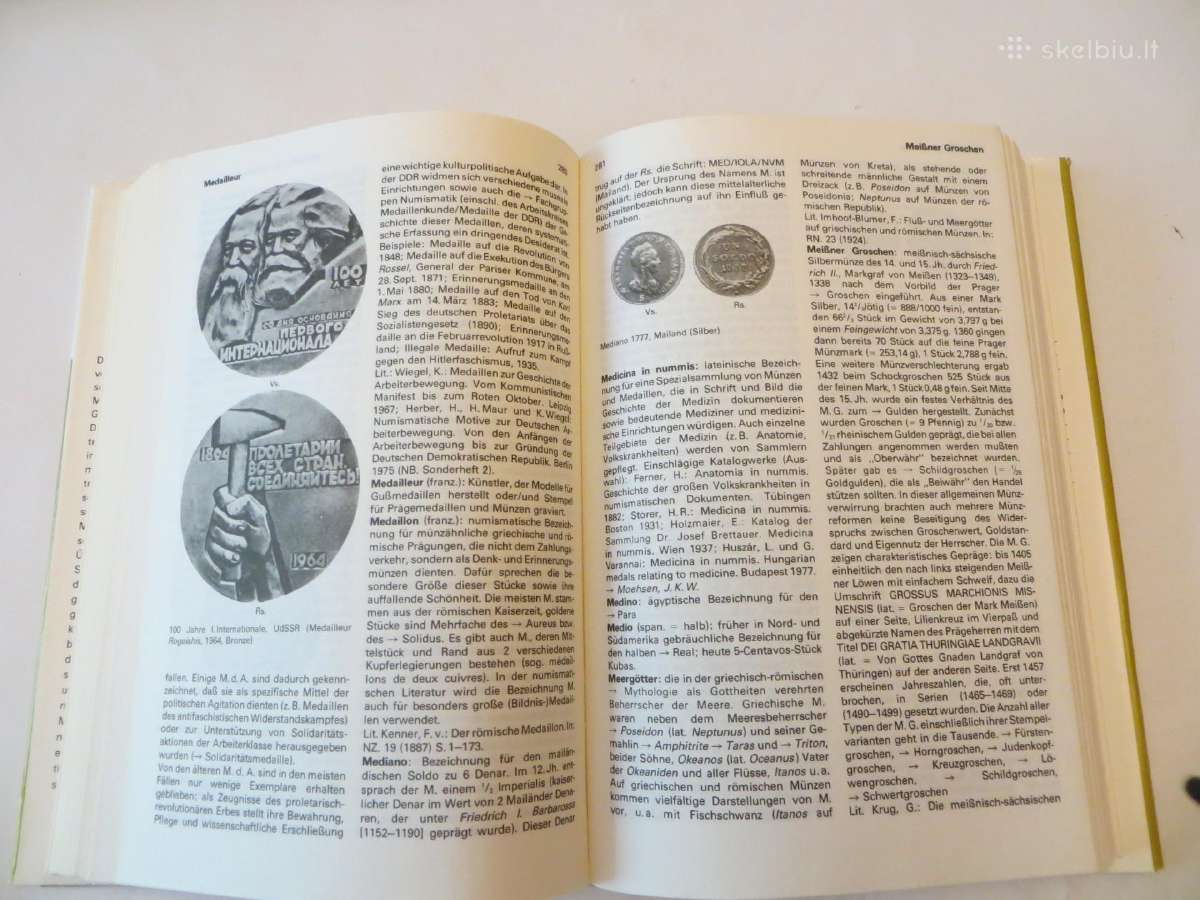 Knyga numizmato žinynas "numismatik"1988 - nuotraukos Nr. 13