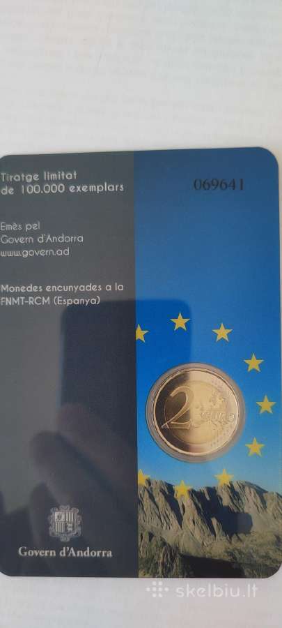 2 Euro Andorra 2014 /2016 in blister - nuotraukos Nr. 4