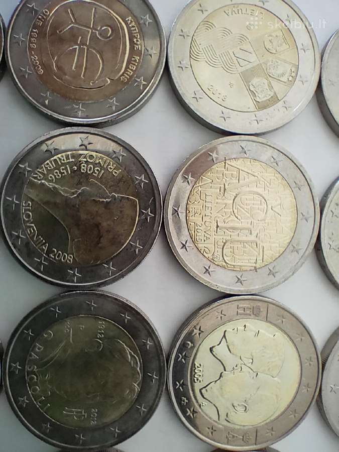2 Euro monetos Belgija - nuotraukos Nr. 3