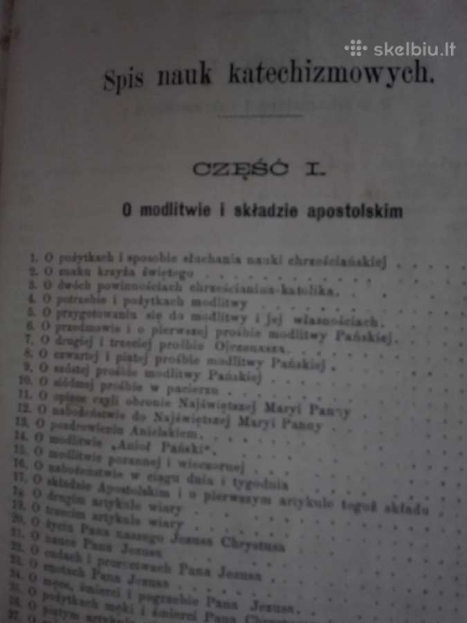 381. Nauki Katechizmowych Biblia 1880 - nuotraukos Nr. 5