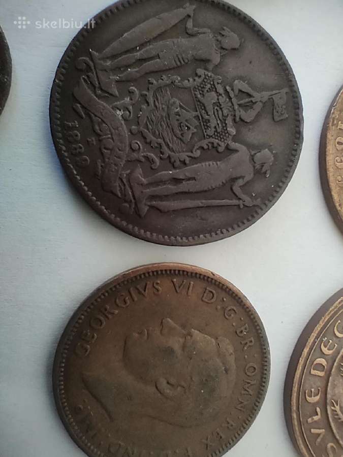 Prancūzijos/portugalijos/borneo monetos 35e už vis - nuotraukos Nr. 8