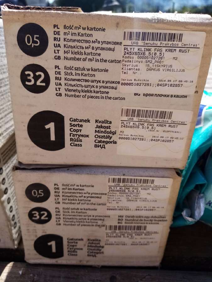 Fasado plytelės - nuotraukos Nr. 7