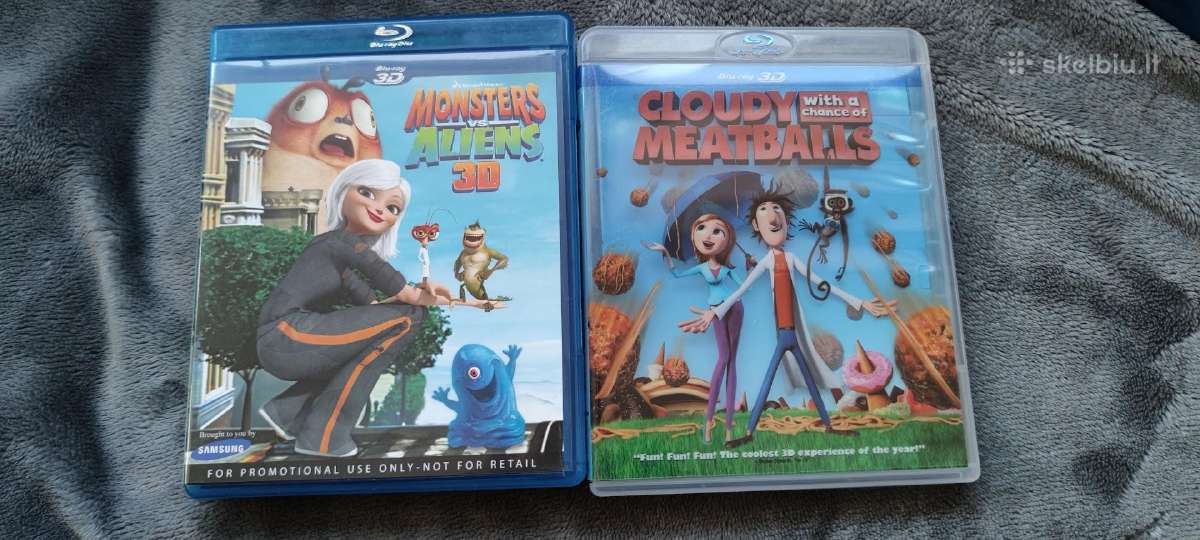 Blu-ray 3D diskai