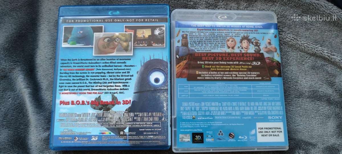 Blu-ray 3D diskai - nuotraukos Nr. 2